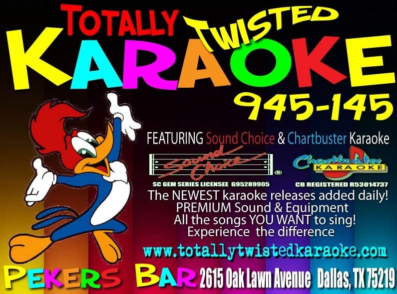TOTALLY TWISTED KARAOKE